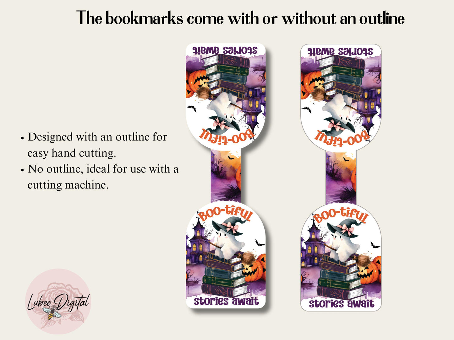 Halloween Ghost Printable Magnetic Bookmark,Halloween Book Club Holographic book lover,Spooky Ghost Planner Clip,Ghost Reading Book Bookmark